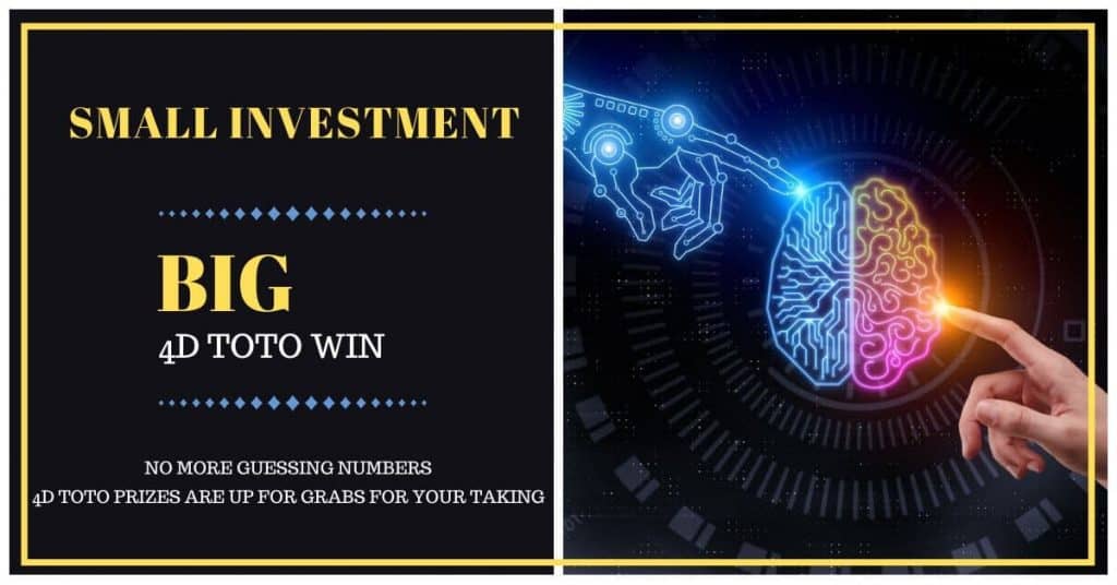 Small Investment Big 4d toto win